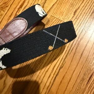 Smathers and Branson polar bear and hockey Men's Belt